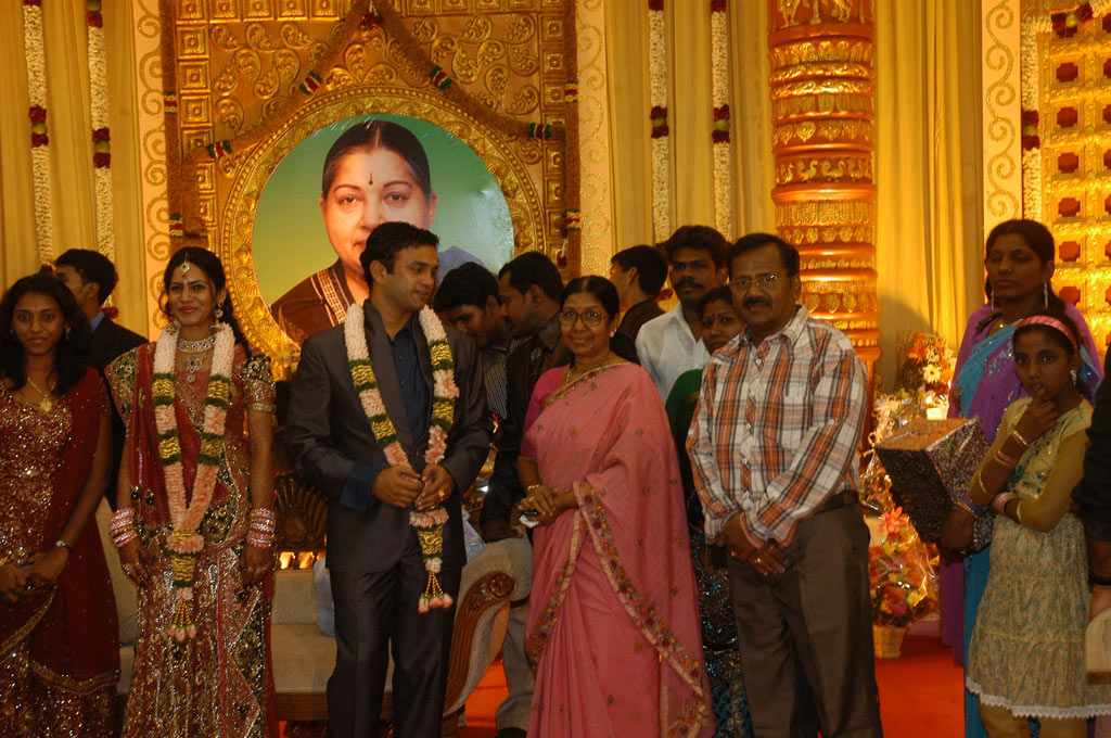 Actor Radharavi son wedding reception stills | Picture 40889
